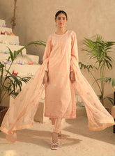 Najiazia Embroidered Lawn Suits Unstitched 3 Piece - NZ25EE WONDER